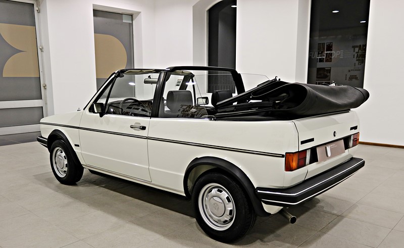 1981 VW Golf Cabriolet GLi  1.6 110HP - 102.300Kms